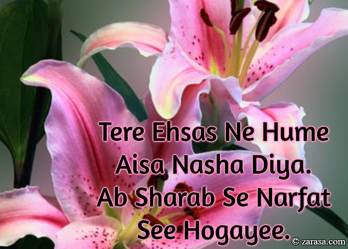 Shayari for Love “Narfat See Hogayee”