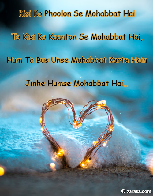 Kisi Ko Phoolon Se Mohabbat Hai